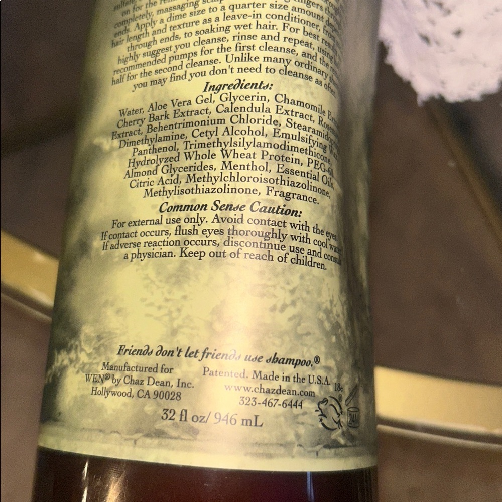 WEN Sweet Almond Mint Conditioner - Picture 3 of 4
